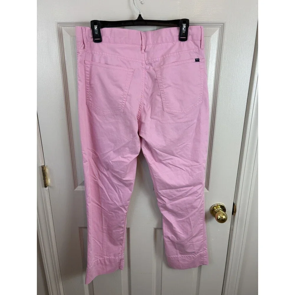 Polo Golf Ralph Lauren Mens Tailored Fit Pants 32/30 Pink lightweight Stretch